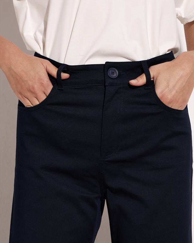 Trouser cotton cropped-null