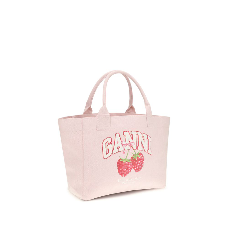 Multicolor recycled polyester shoulder bag-null