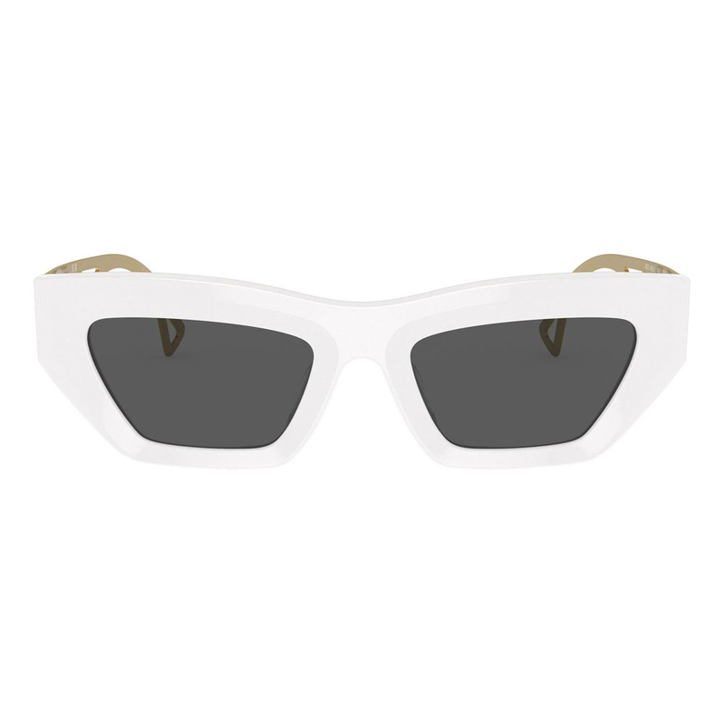 White acetate sunglasses-null