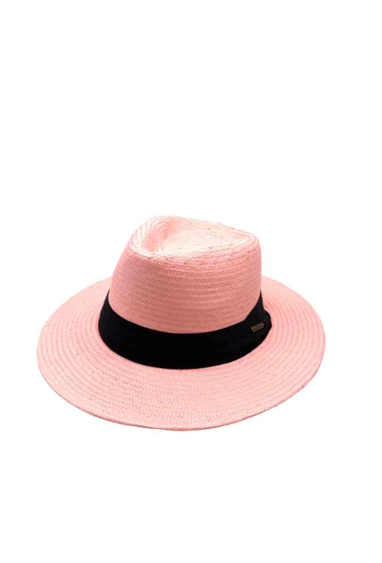 Panama hat - pink-null