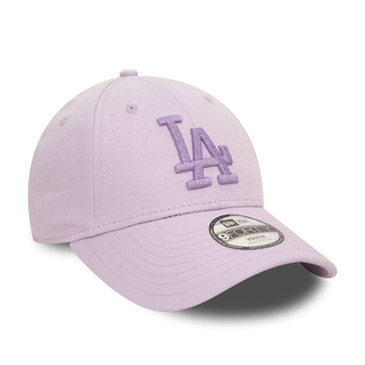 New era child/youth metallic 9forty los angeles dodgers, Light Purple, medium