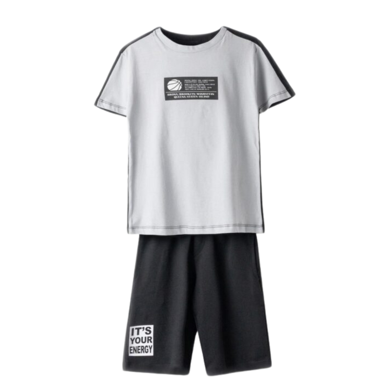 Product image: Hashtag for boys short set grey 254706-null