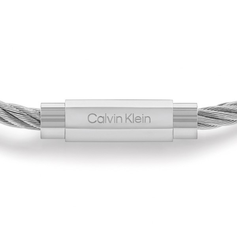 Calvin Klein twisted wire men's bracelet-null