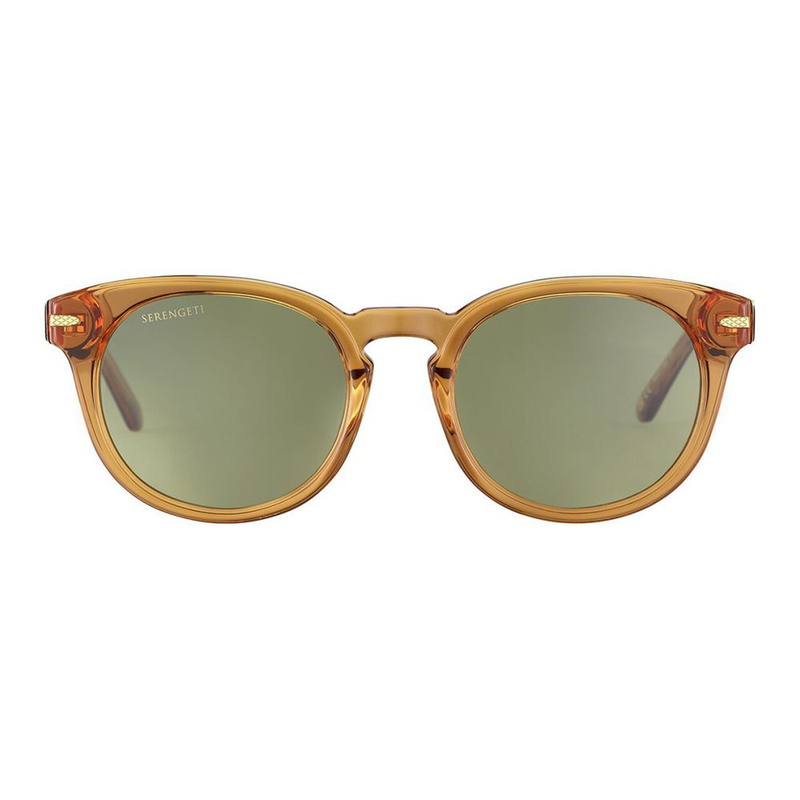 Brown resin sunglasses-null