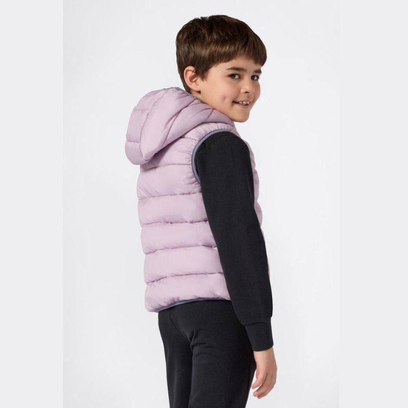 Champion juniort boys hooded full zip vest-null
