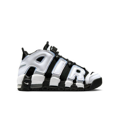 Nike Air more uptempo (gs), Black / White, medium
