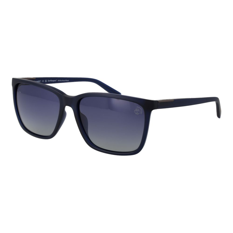 Blue plastic sunglasses-null