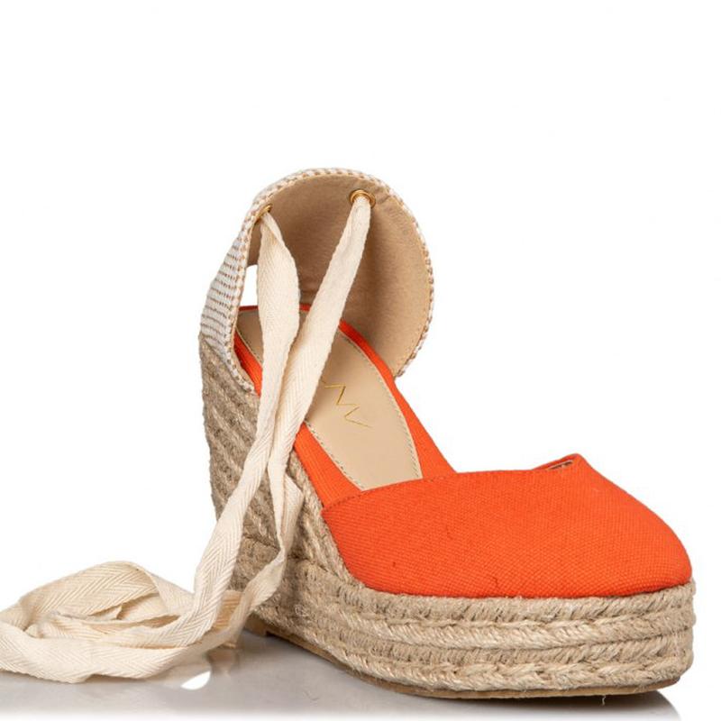 Miss nv espadrilles - orange-null