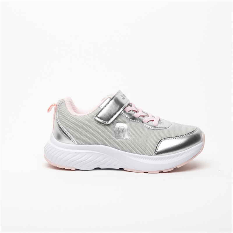 Reverse girls trainers with metallic details-null