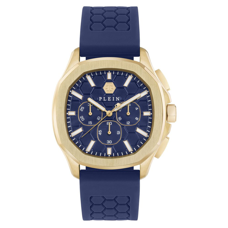 Blue synthetic bracelet watch-null