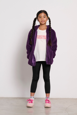 Bdtk girls leggings 4/4, Black, medium