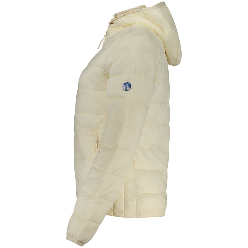 White polyester women's jacket-null
