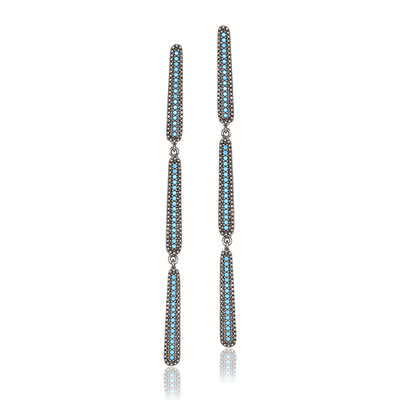 Concordia zircon earrings