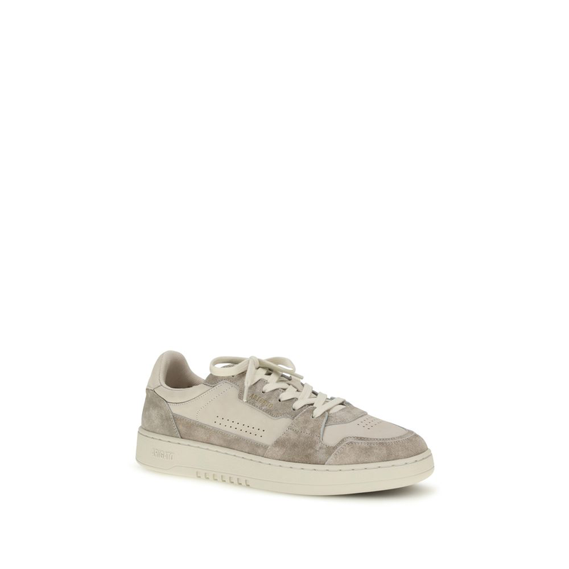 Gray calf leather bos taurus low top sneakers-null