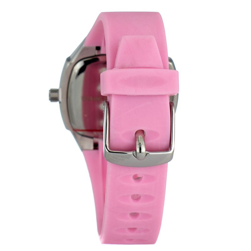 Multicolor rubber dress watch-null