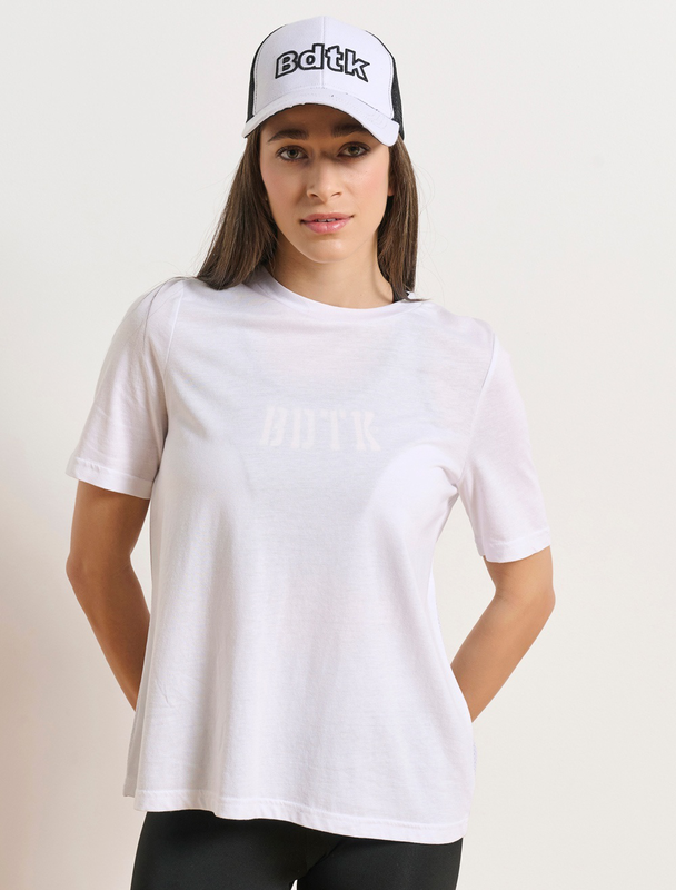 Bdtk woman's t-shirt crois&eacute; back-null