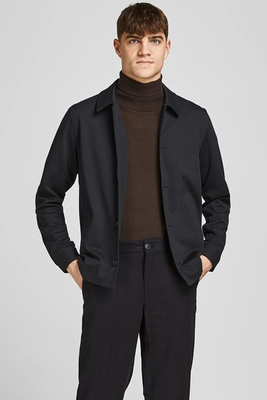 Jack & jones blabeck overshirt, Black, medium
