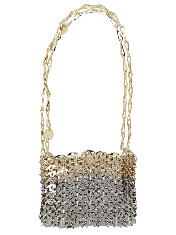 Multicolor brass shoulder bag-null