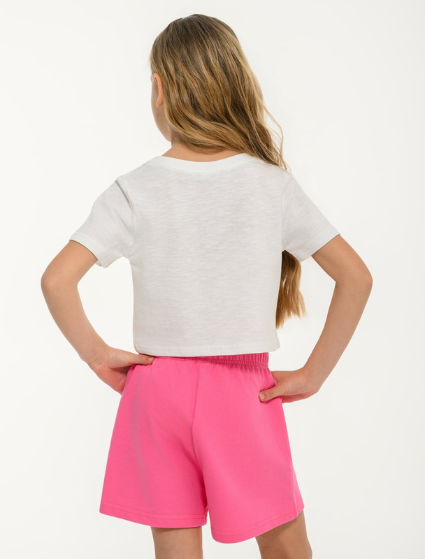 Bdtk junior girl's sets crop top & long shorts-null