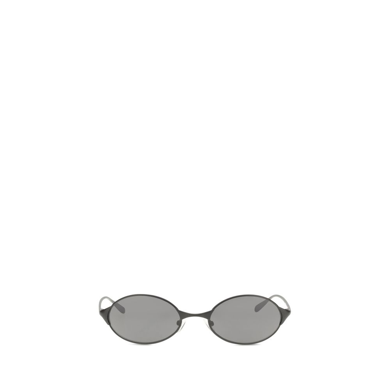 Gray metal sunglasses-null