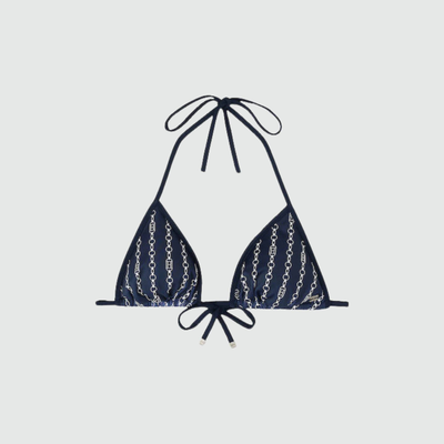 Triangle rp print, Blue, medium