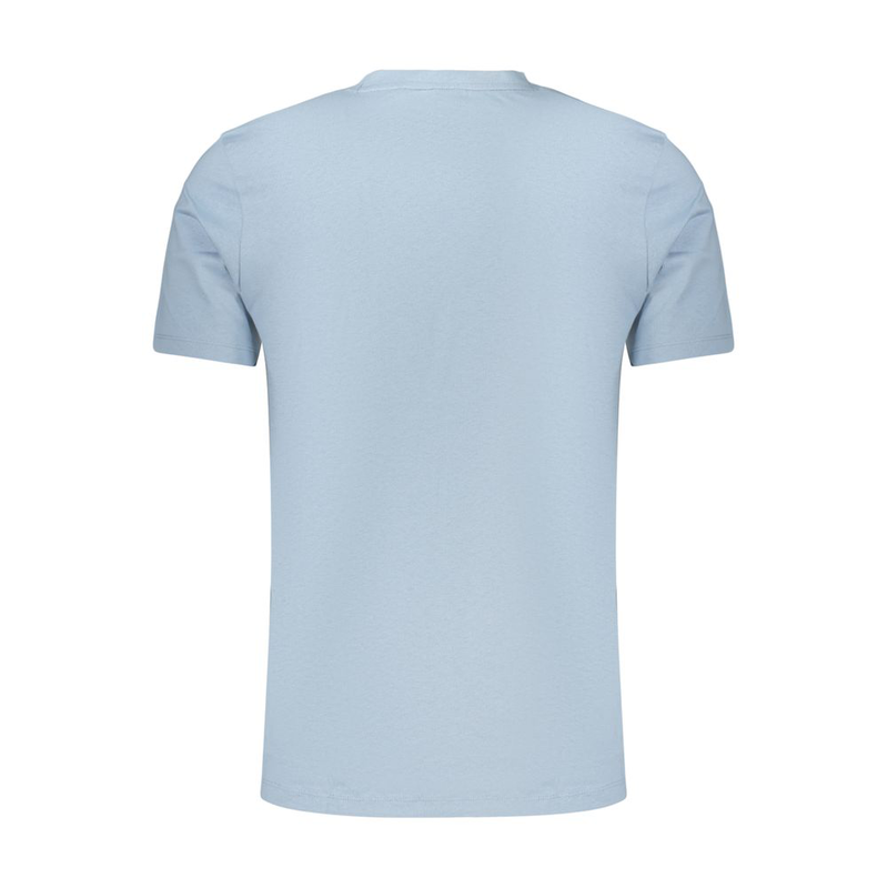 Azzurro cotton men's t-shirt-null