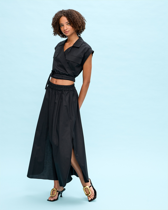 Cotton wrap cropped image number null