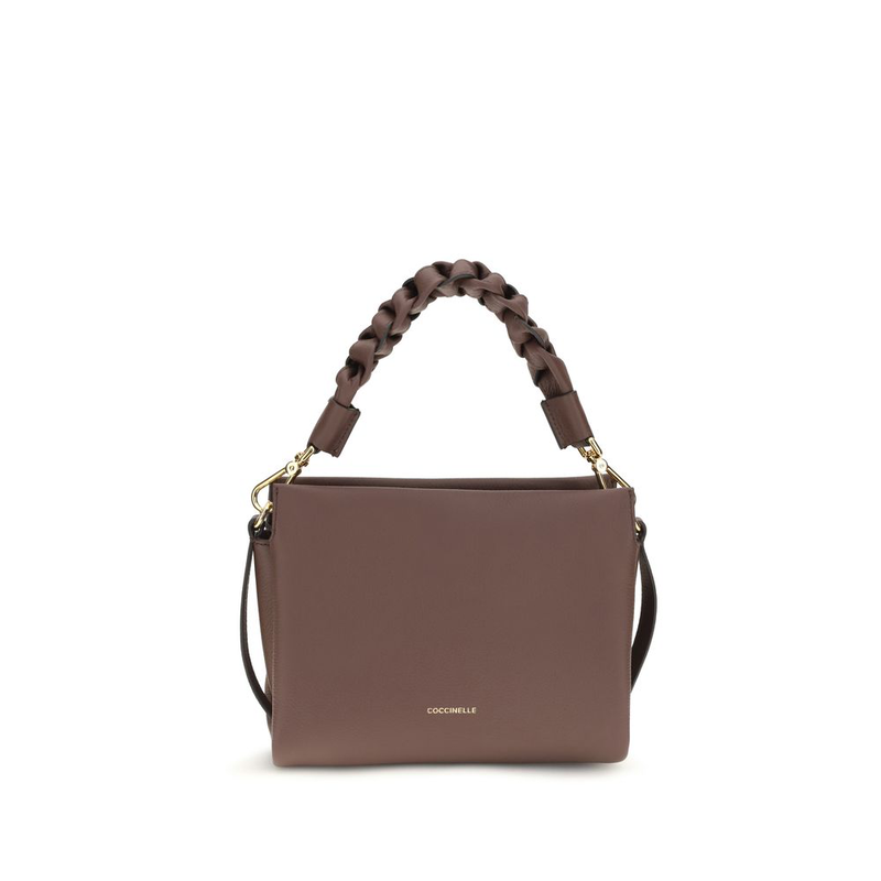 Bicolor calf leather bos taurus handbag-null