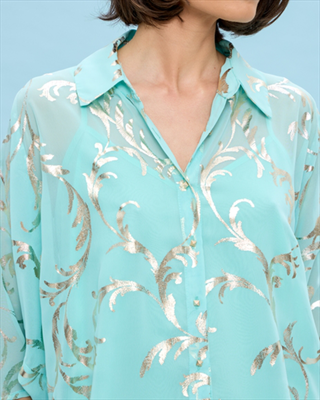 Shirt embossed image number null
