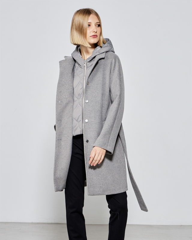 Coat inside down jacket-null
