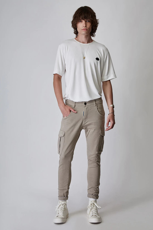 Stefan urban style pants with legband-null