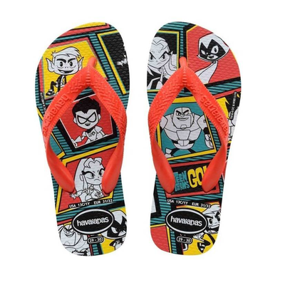 Kids young titans, Red / Black, medium