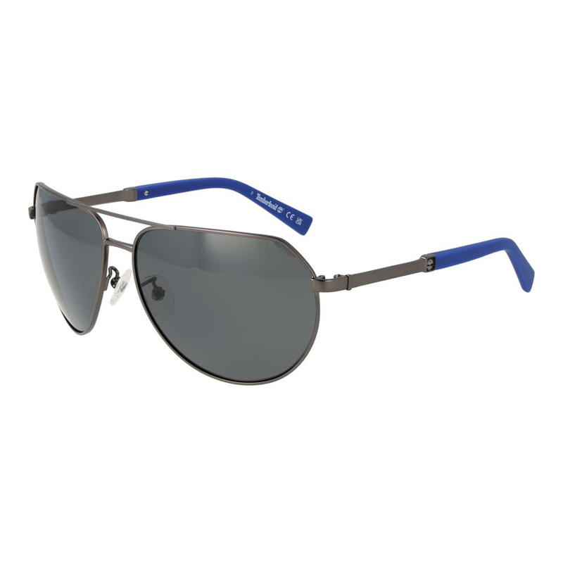 Gray metal sunglasses-null