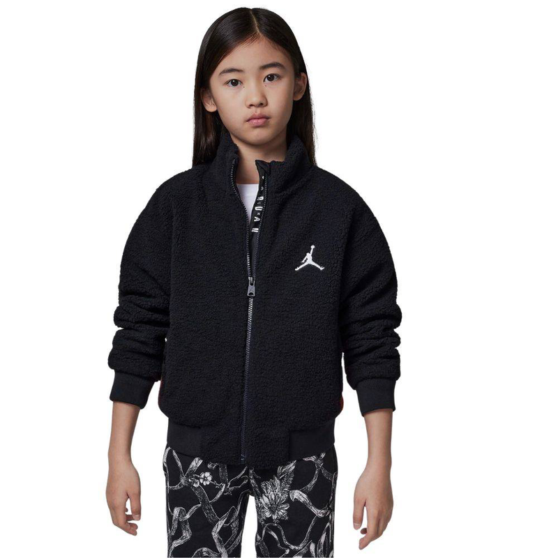 Nike jordan girls jumpman sherpa jacket-null