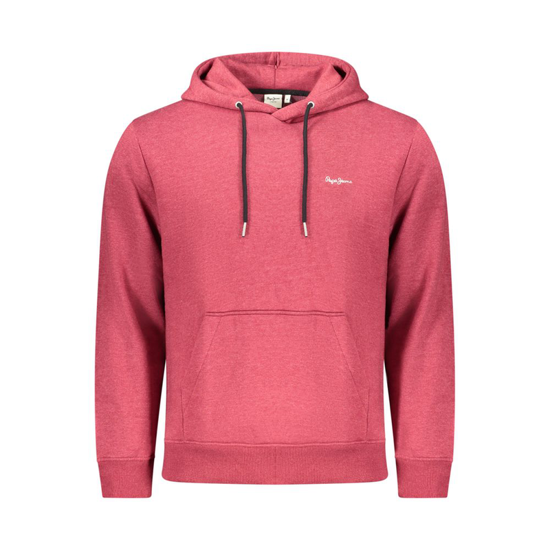 Red polyester men's sweatshirt-null