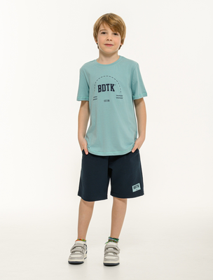 Bdtk jounior boy's sets t-shirt ss & long shorts, Jellyfish, medium