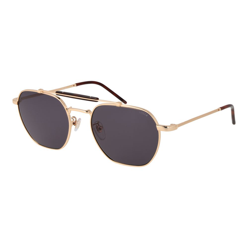 Gold metal sunglasses-null