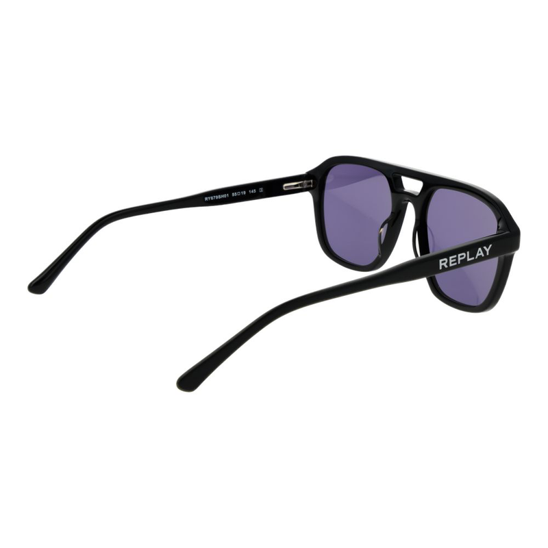 Black plastic sunglasses-null