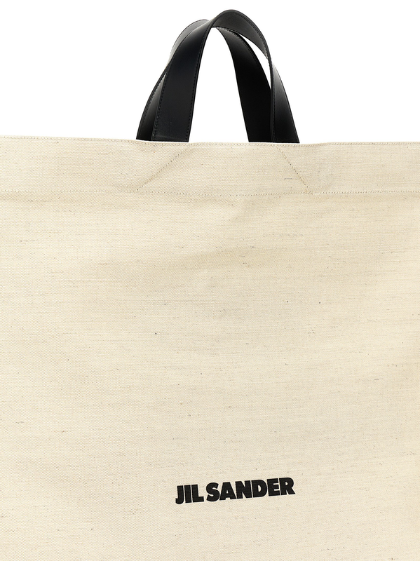Bicolor jute tote bag-null