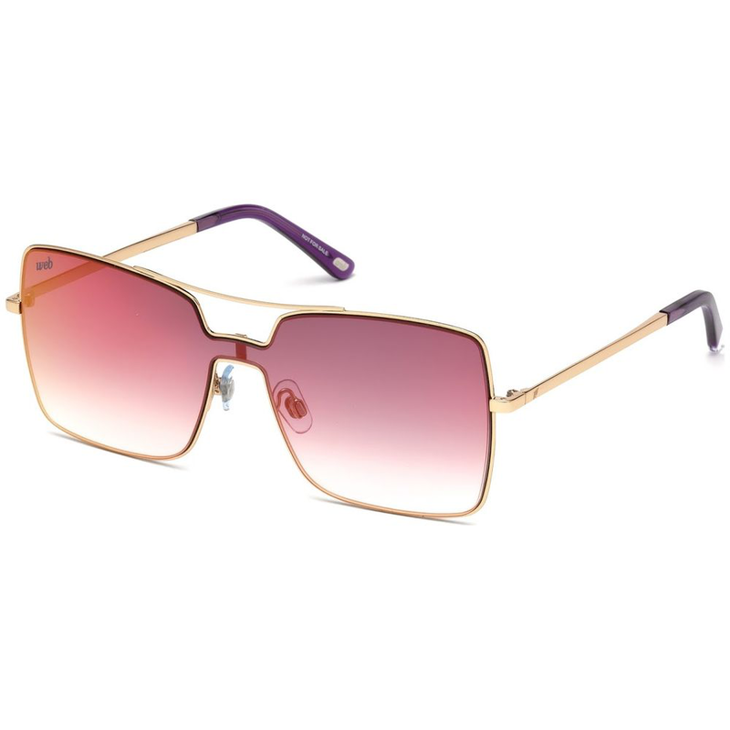 Gold metal sunglasses-null