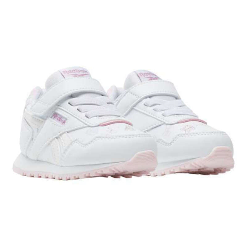 Reebok infant girls glide elastic lace  top strap shoes-null