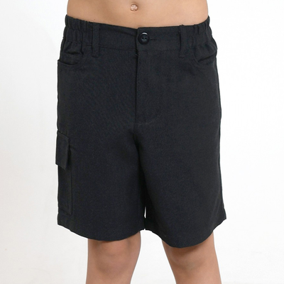 Bermuda with button #17294, Darkgrey, medium