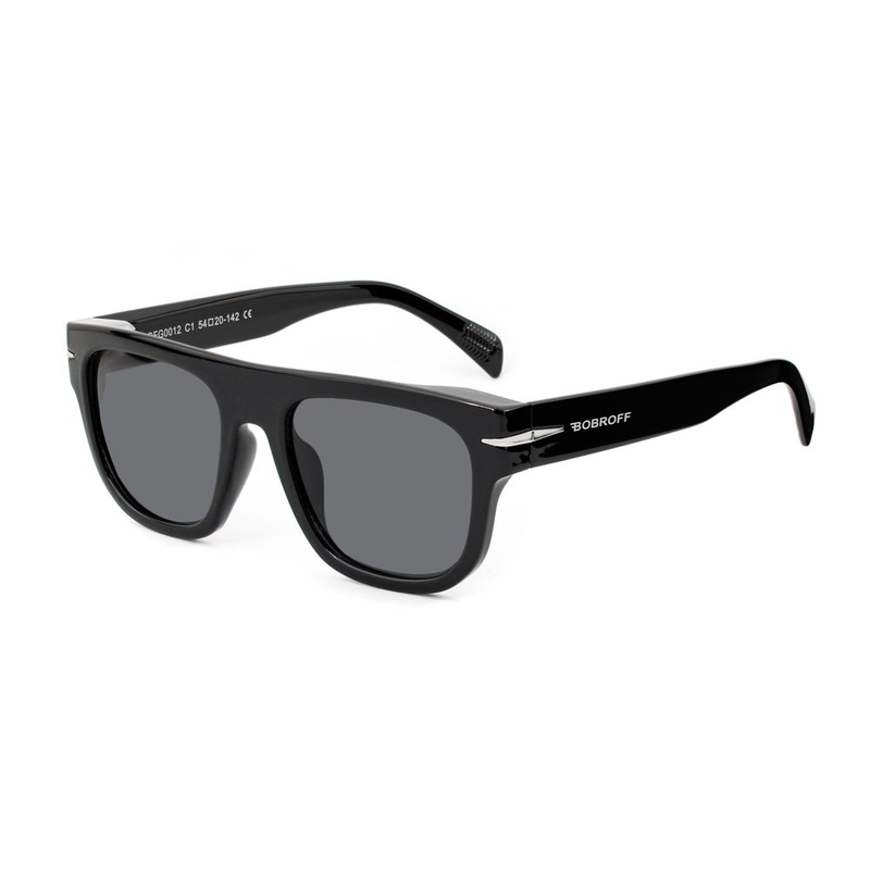 Black acetate sunglasses-null