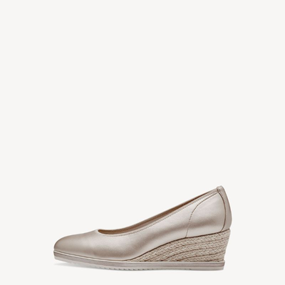 Tamaris women casual shoes, Gold, medium