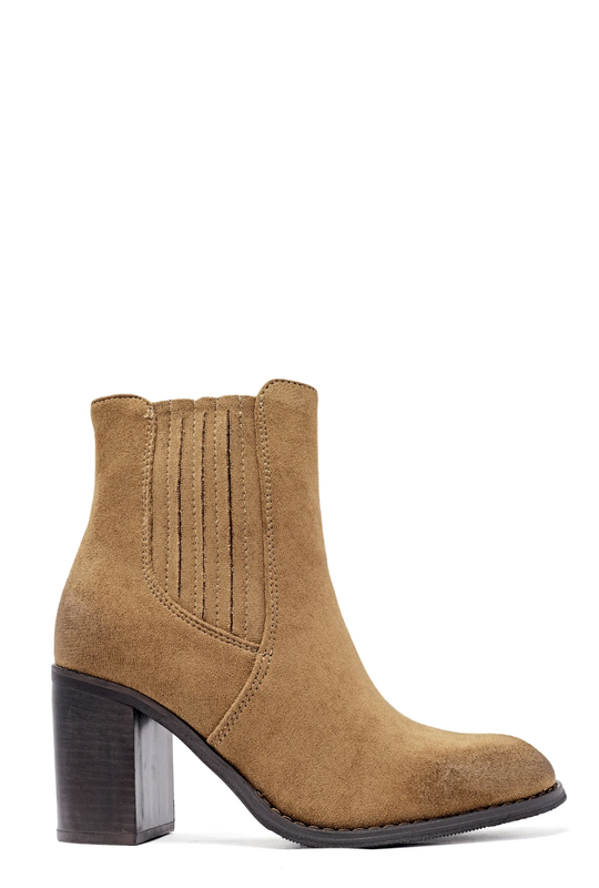 Ankle boot pleated side image number null