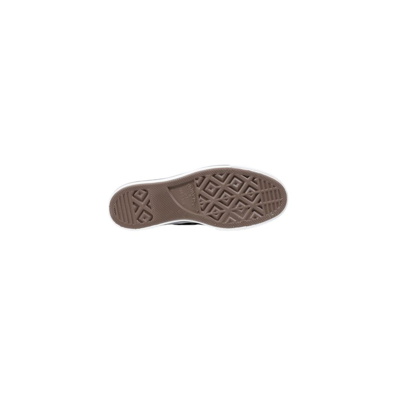 Black fabric platform sneakers-null