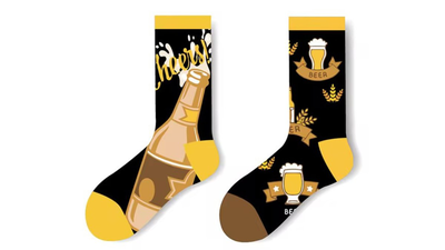 Beer bottle socks, , medium
