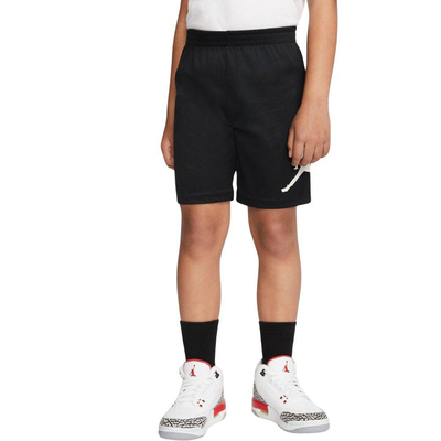 Nike jordan little kids jumpman wrap mesh short, Black, medium