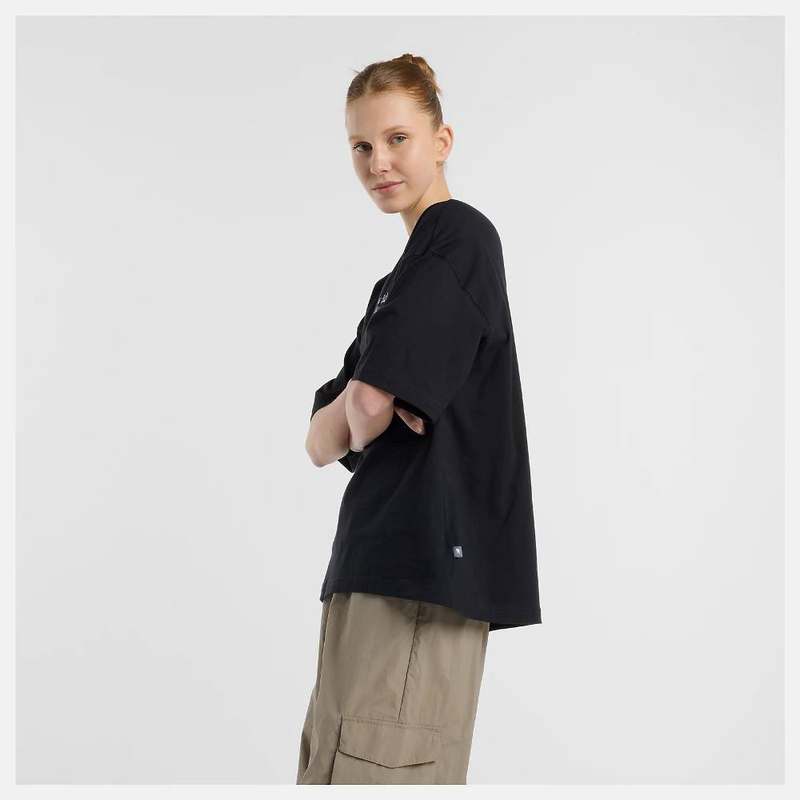 Linear graphic oversized t-shirt-null