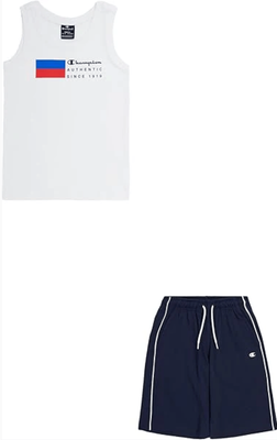 Champion boy set (306702), White, medium